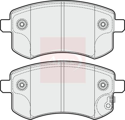 APEC Brake Pad Set, disc brake PAD1909