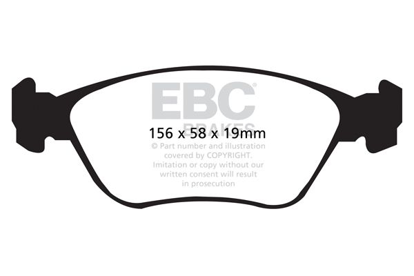 EBC Brakes fékbetétkészlet, tárcsafék DP1362