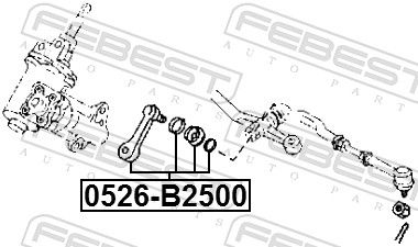 FEBEST 0526-B2500 Pitman Arm