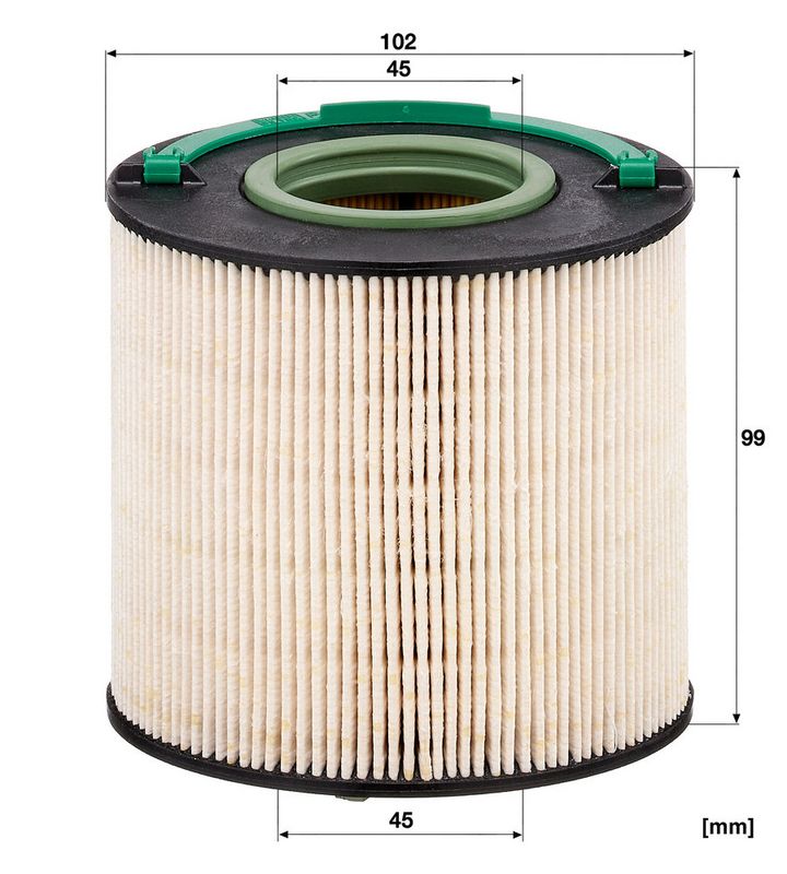 Kütusefilter, MANN-FILTER PU 1040 x