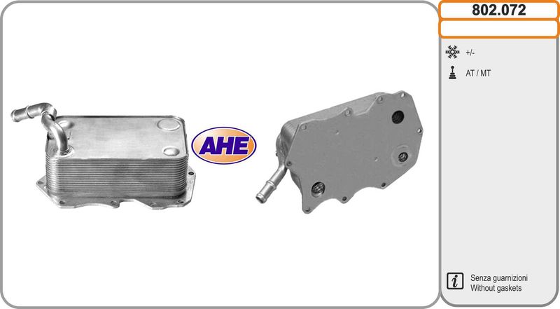AHE 802.072 - Oil Cooler, engine oil