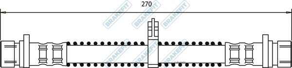 APEC Brake Hose BHO4281