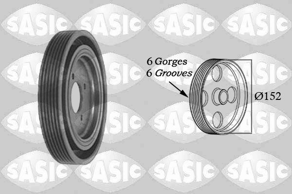 Poulie+vilebrequin SASIC 5150Q60