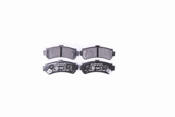 HELLA PAGID 8DB 355 017-191 Brake Pad Set, disc brake