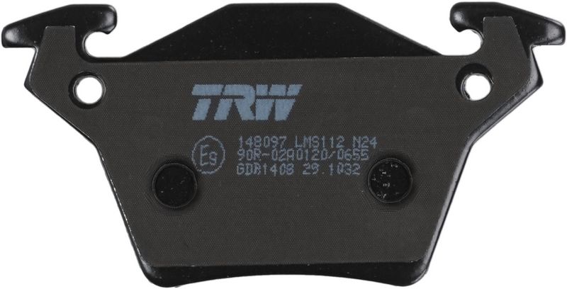 TRW GDB1408 Brake Pad Set, disc brake