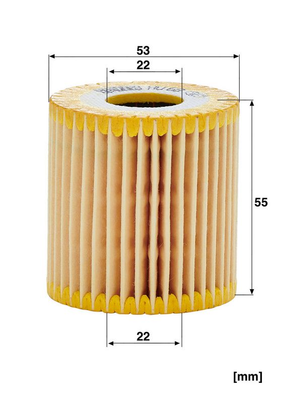 Õlifilter, MANN-FILTER HU 68 x