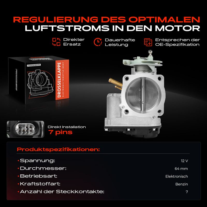 Frankberg 5481FB0022846 Throttle Body