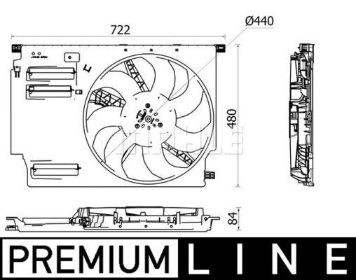 WILMINK GROUP ventilátor, motorhűtés WG2180874