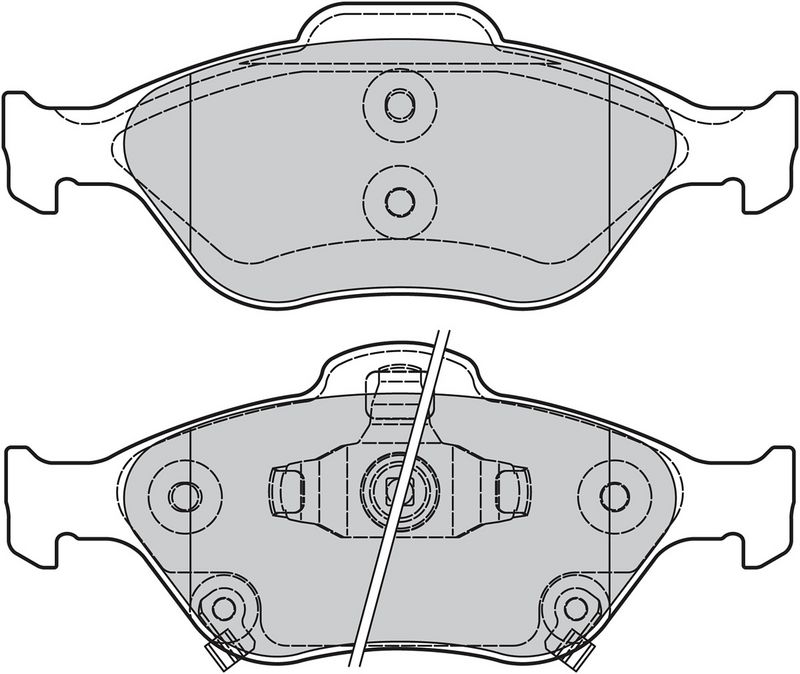 VALEO 601026 Brake Pad Set, disc brake