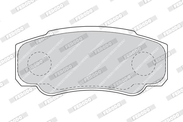 FERODO FVR1480 Brake Pad Set, disc brake