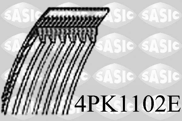 SASIC hosszbordás szíj 4PK1102E