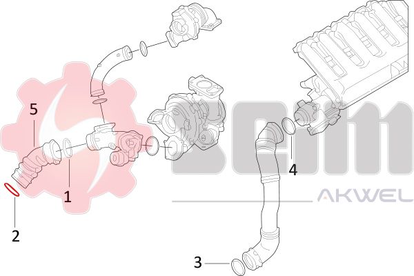 SEIM 981713 Charge Air Hose