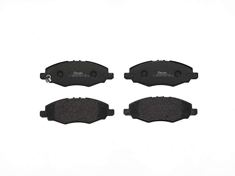 комплект спирачно феродо, дискови спирачки BREMBO