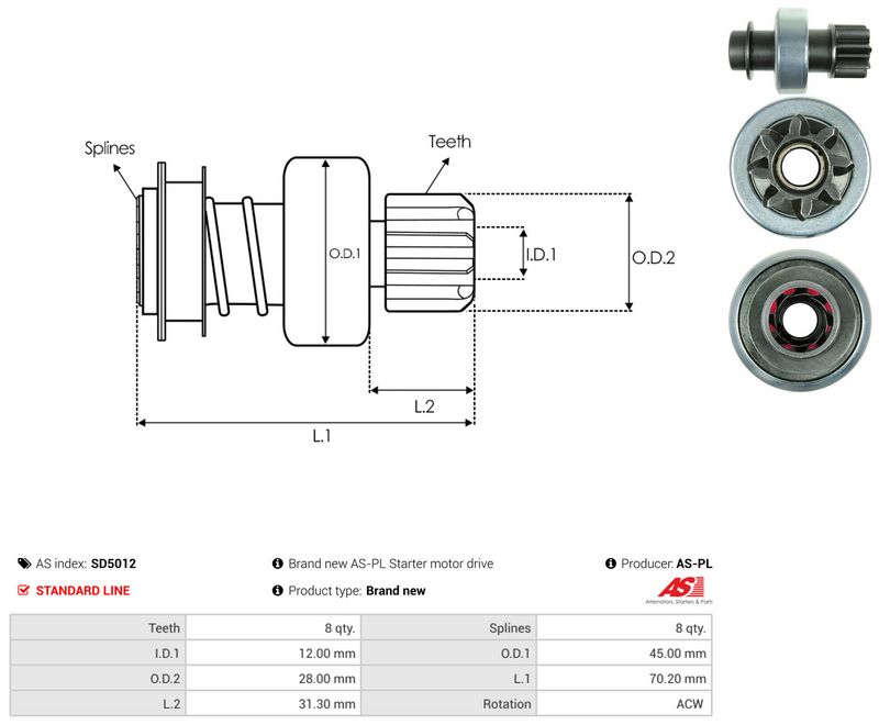 Vabajooks, starter, AS-PL SD5012