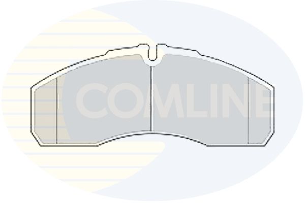 Комплект гальмівних накладок, дискове гальмо, Comline CBP01173