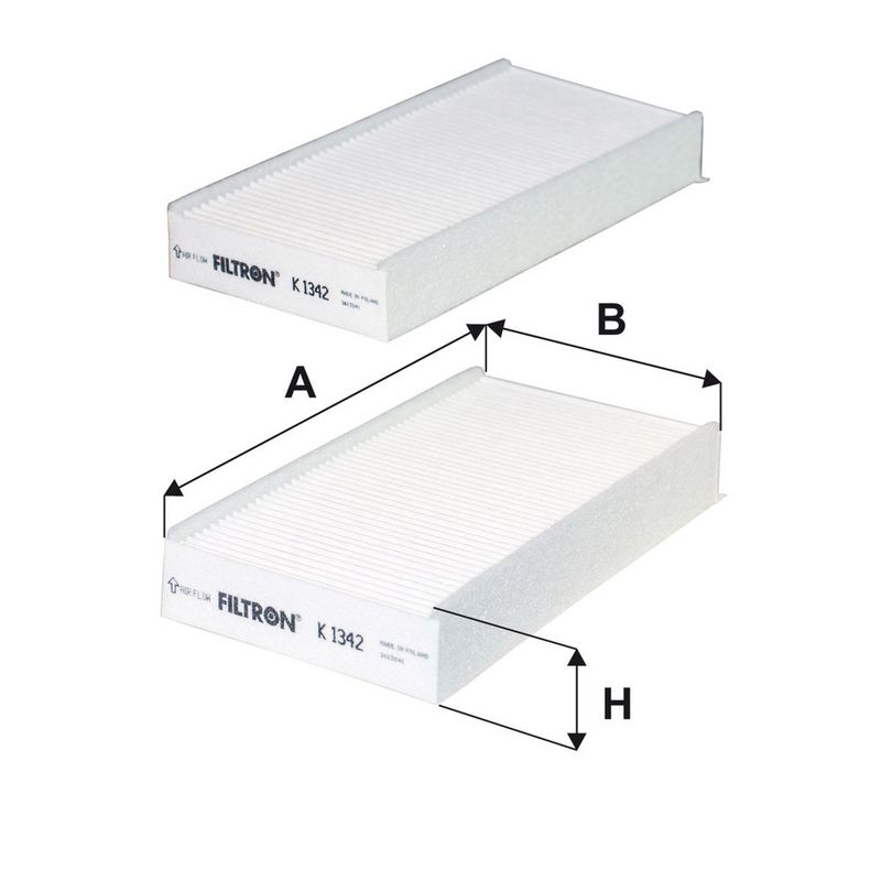 Filter, salongiõhk, FILTRON K 1342-2X