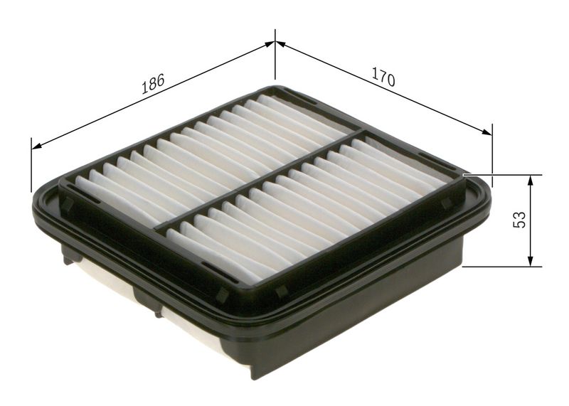 Õhufilter, BOSCH 1 987 429 164