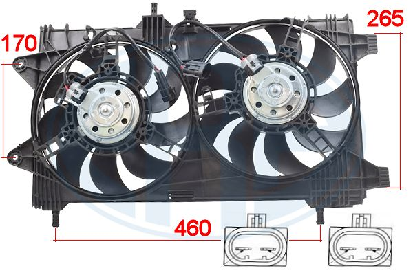 WILMINK GROUP ventilátor, motorhűtés WG2101752