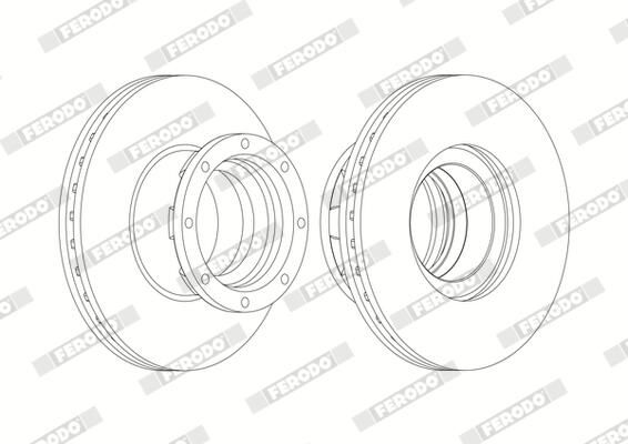 Brzdový kotouč FCR216A