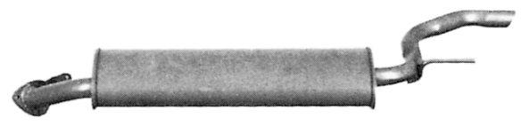 Silenciador posterior