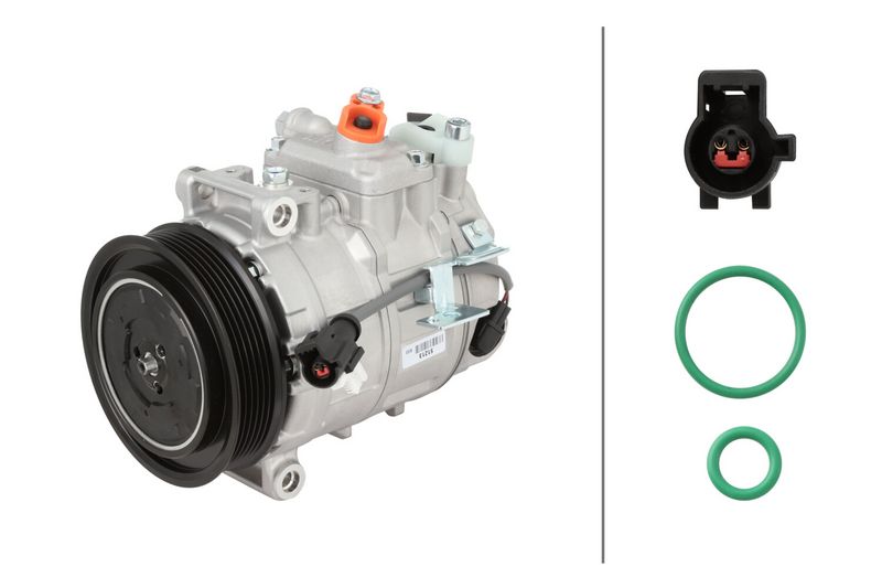 HELLA Compressor, air conditioning 8FK 366 204-391