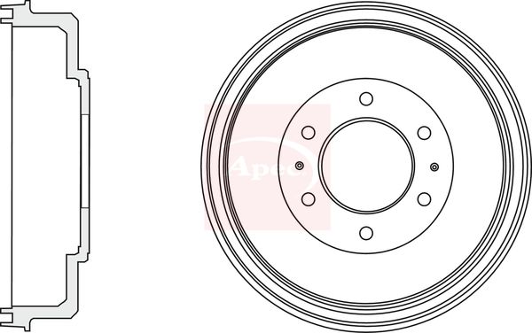 APEC Brake Drum DRM9968