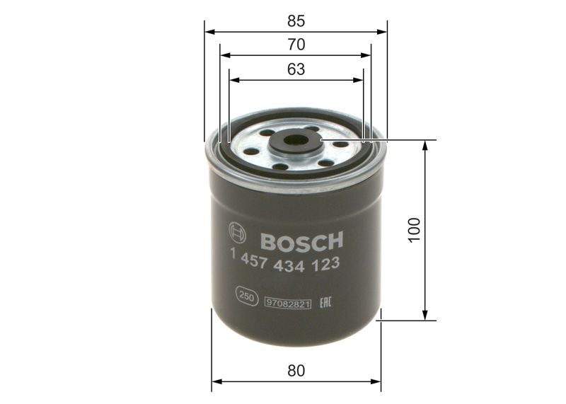 BOSCH 1 457 434 123 Fuel Filter