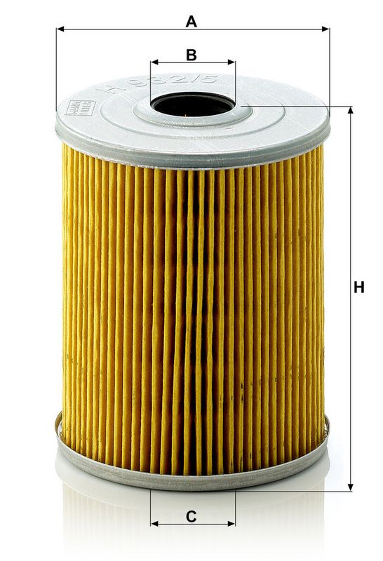 Õlifilter, MANN-FILTER H 932, 5 x