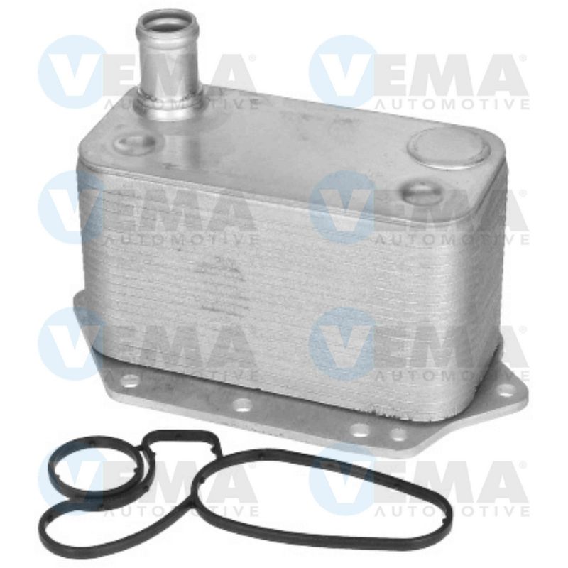 341107 VEMA Radiatore olio, Olio motore 