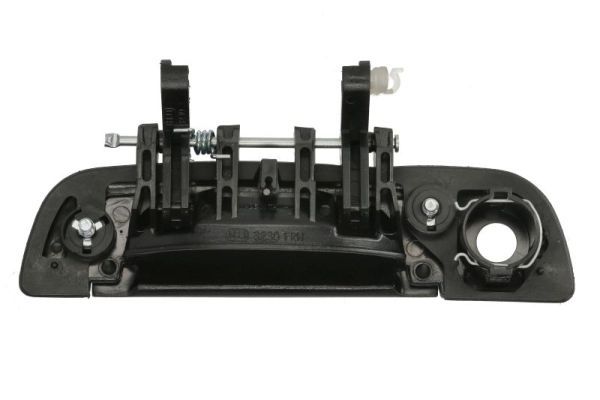 Door handle Voor Rechts (extern, zwarte textuur) past: SUZUKI BALENO 07.95-05.02