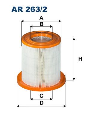 FILTRON légszűrő AR 263/2