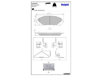 Bremsbelagsatz, Scheibenbremse