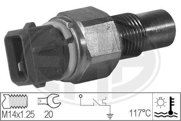 ERA érzékelő, hűtőfolyadék-hőmérséklet 330160