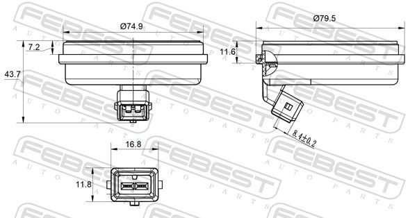 Sensor, revoluciones de la rueda