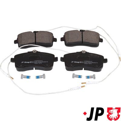JP GROUP 4163602510 Brake Pad Set, disc brake