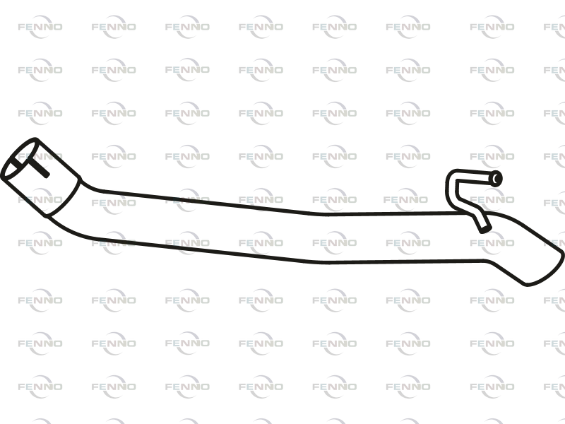 FENNO P23024 Exhaust Pipe