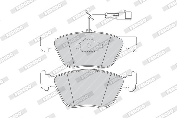 FERODO FDB1052 Brake Pad Set, disc brake
