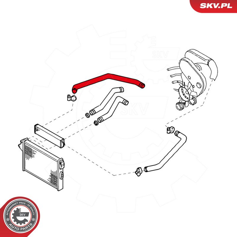 Laadimisõhu voolik, ESEN SKV 24SKV837