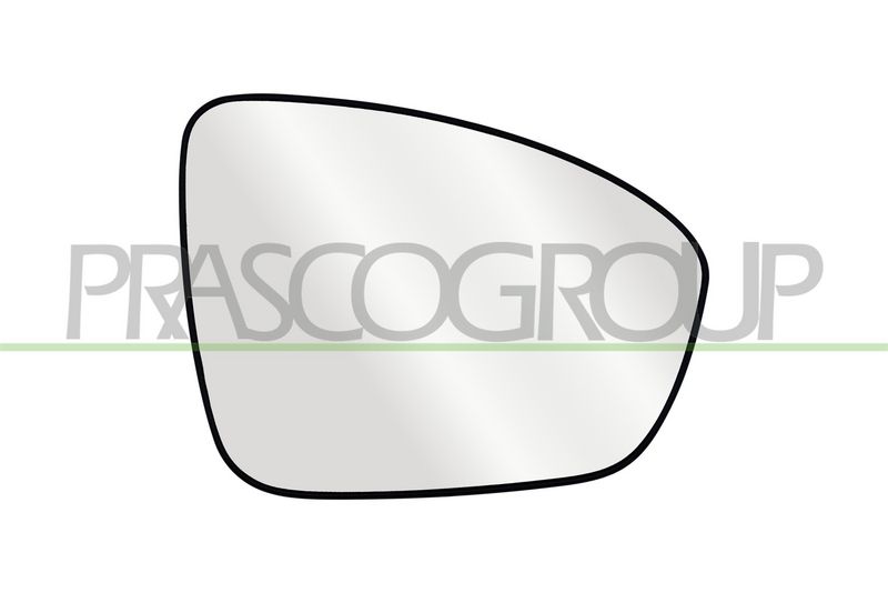 PRASCO Veidrodėlio stiklas, išorinis veidrodėlis