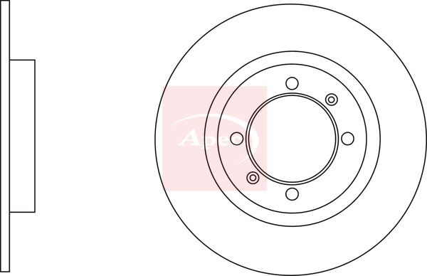 APEC Brake Disc DSK2903