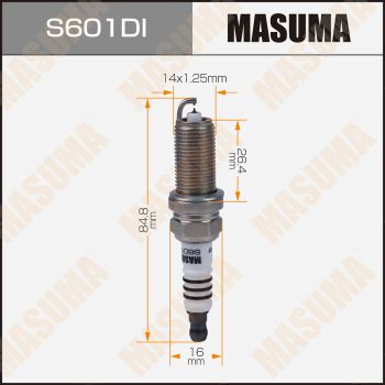 Свічка запалювання, Masuma S601DI