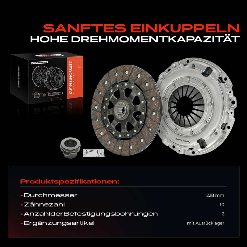Frankberg 5481FB0037687 Clutch Kit