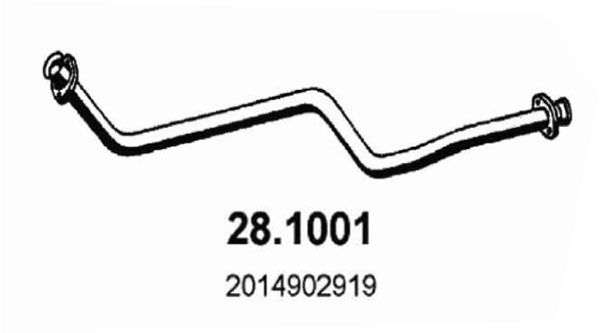 ASSO 28.1001 - Exhaust Pipe