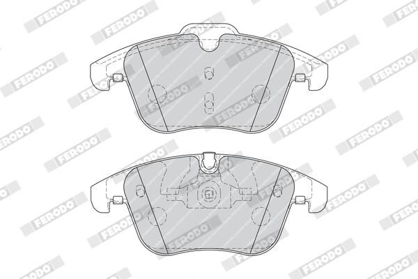 FERODO Plaquettes de frein à disque FDB4107