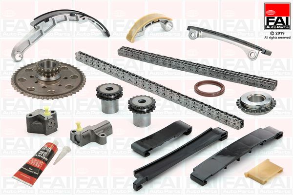 Комплект ланцюгів привода, Fai Autoparts TCK42CRD