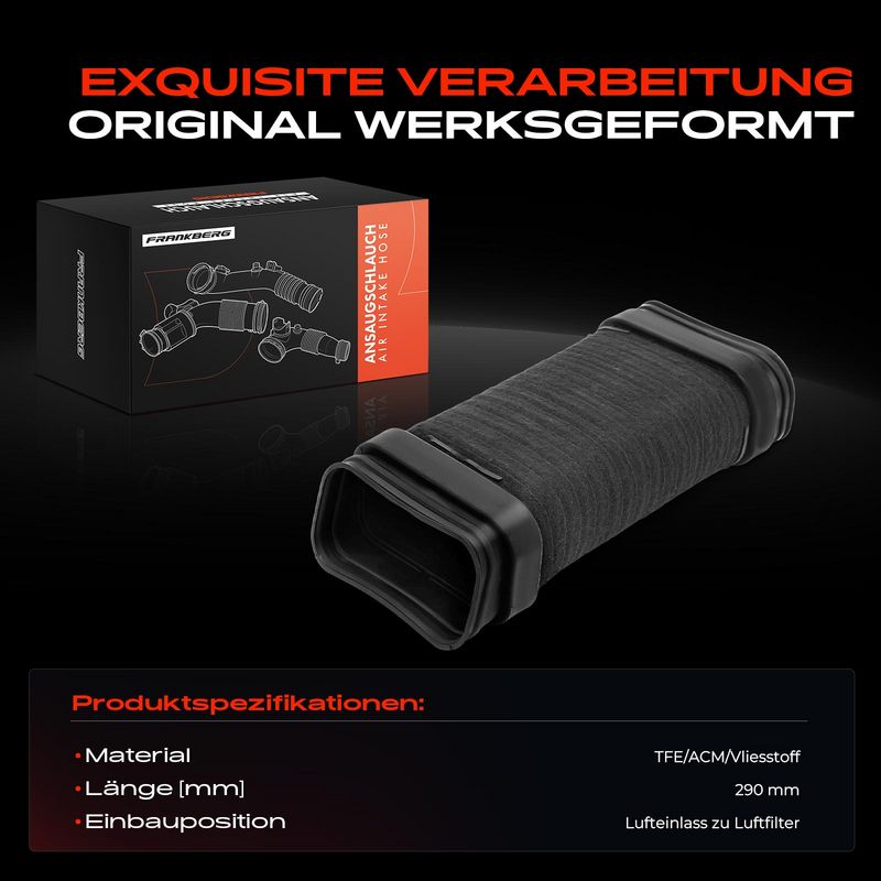 Frankberg 5481FB0051036 Intake Hose, air filter