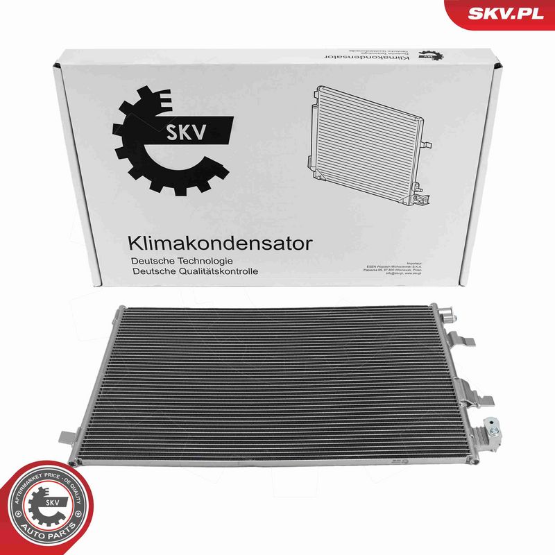ESEN SKV 86SKV283 Condenser, air conditioning