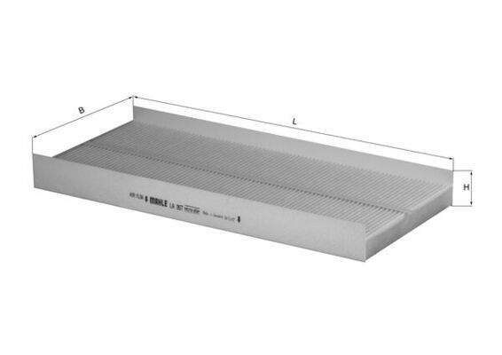 Product Image - Interieurfilter - LA357 - KNECHT