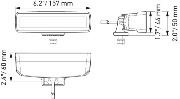 HELLA 1FB 358 176-201 Spotlight