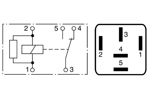 BOSCH 0 986 332 053 Relay, main current